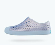 Load image into Gallery viewer, Native Jefferson Shoes in Metallic Bling Alaska Blue : Sizes C4 to J5