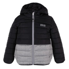 Load image into Gallery viewer, Nano Puffer Jacket in Grey/Black : Sizes 12M to 14 Years
