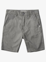 Load image into Gallery viewer, Boys New Everyday Union Stretch Chino Shorts Light Grey