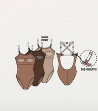Load image into Gallery viewer, Bodywrappers Padded Versatile Halter&/or Tank Bodyliner
