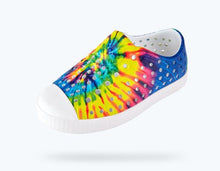 Load image into Gallery viewer, Native Jefferson Shoes in Neon Multi Tie Dye : Sizes C4 to J6