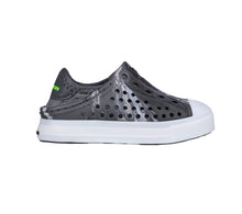 Load image into Gallery viewer, Skechers Foamies Light Up Water Shoes in “Solar Beamz” in Charcoal: Size 6 Toddler to Kids 3