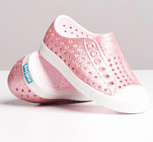Load image into Gallery viewer, Native Jefferson Shoes in Milk Pink Bling : Sizes C2 to J6