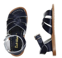 Load image into Gallery viewer, Saltwater Original Sandals in Navy : Toddlers 4 to Women’s 11