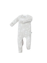 Load image into Gallery viewer, Gunamuna “Magnolia” Convertible Bamboo Footie: Size 0/3M to 18/24M
