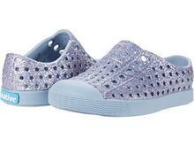 Load image into Gallery viewer, Native Jefferson Shoes in Metallic Bling Alaska Blue : Sizes C4 to J5