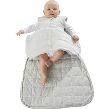 Load image into Gallery viewer, Gunamuna Premium Swaddle Sleepsack In Heather Grey : Size NB to 3M