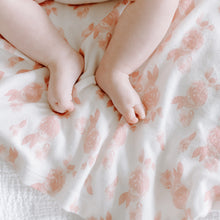 Load image into Gallery viewer, Aden + Anais Snuggle Knit Swaddle Blanket in Rosette