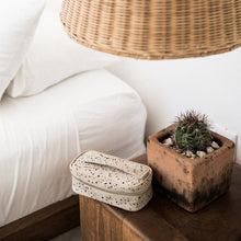 Load image into Gallery viewer, SoYoung Petite Beauty Poche in Linen Splatter