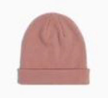 Load image into Gallery viewer, Miles the Label Dusty Rose Merino Rose Beanie: Sizes 3M to 14 youth