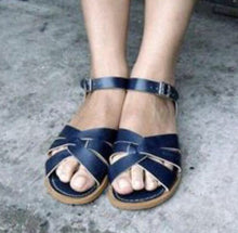 Load image into Gallery viewer, Saltwater Original Sandals in Navy : Toddlers 4 to Women’s 11