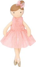 Load image into Gallery viewer, Bearington Lil' Ballerina Brunette Soft Plush Ballet Doll