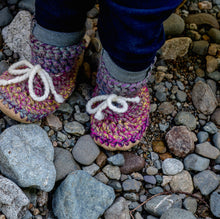 Load image into Gallery viewer, Huddy Buddies Deliah Knitted Baby Shoes: Sizes 0M to 2Y