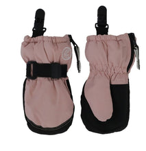 Load image into Gallery viewer, Calikids Waterproof Winter Mittens in Rose: Size 2 to 6 Years
