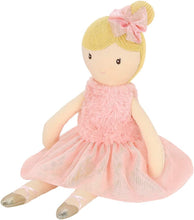 Load image into Gallery viewer, Bearington Lil' Ballerina Blonde Soft Plush Ballet Doll