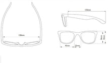 Load image into Gallery viewer, Real Shades “Surf” Sunglasses in Black : Size Kids 4+