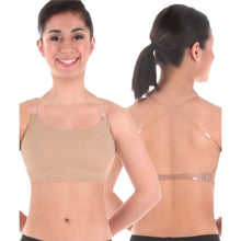 Load image into Gallery viewer, Bodywrappers Convertible Halter/Tank Style Nude Bra
