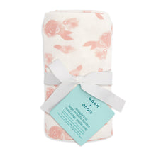 Load image into Gallery viewer, Aden + Anais Snuggle Knit Swaddle Blanket in Rosette