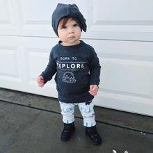 Load image into Gallery viewer, Peggalish Bamboo Cotton Beanie in Charcoal : Sizes NB to Adult