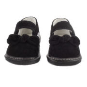 Load image into Gallery viewer, Jack & Lily Baby Girl Black Velvet MaryJanes
