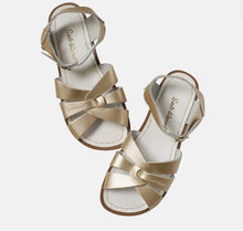 Load image into Gallery viewer, Saltwater Original Sandals in Gold : Youth 3 to Women’s 11