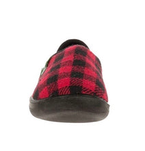 Load image into Gallery viewer, Kamik Cozytime Slippers in Red/Black : Youth Sizes 5 and 6