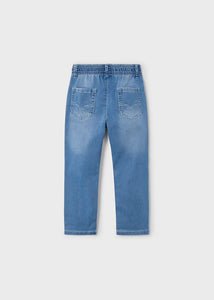 Mayoral Boys Pull-On Denim Jeans: Size 2 to 8