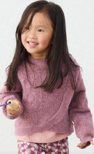 Load image into Gallery viewer, Mayoral Girls Soft Knit Sweater in Violette: Size 3 to 9 Years
