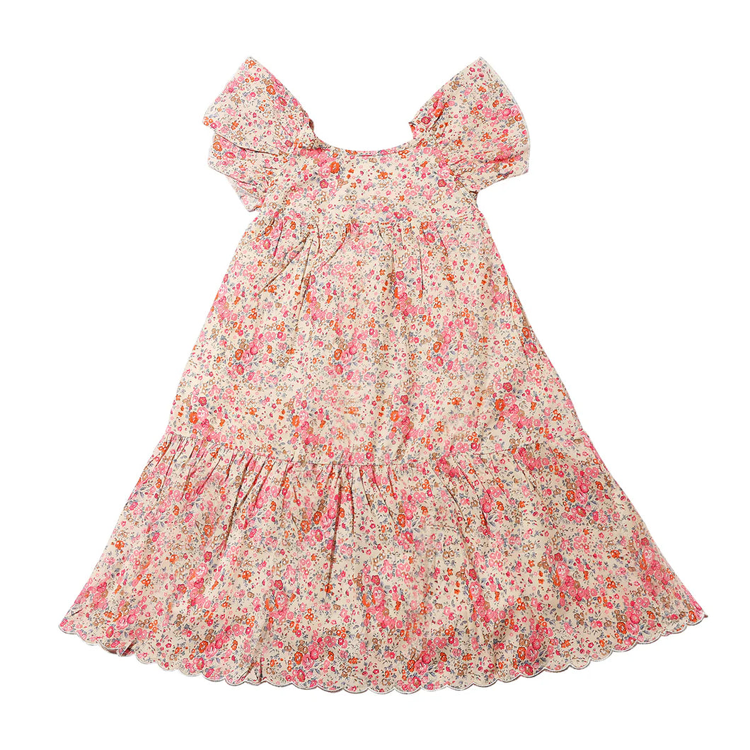 Vignette “Jolplin” Dress In Pink Floral: Size 2 to 10