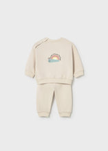 Load image into Gallery viewer, Mayoral Baby Girl Cream Pullover Sweatshirt With Snail: Sizes 2/4M - 18M
