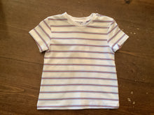 Load image into Gallery viewer, Mayoral Baby Boy Striped Print T-Shirt: Size 2-4M to 18M
