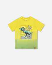 Load image into Gallery viewer, Deux Par Deux Dinosaur Graphic TShirt: Size 2 to 10
