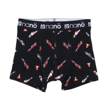 Load image into Gallery viewer, Nano Boys Boxer Brief Race Car/Grey and Black Checks Print 2 Pack : Sizes 2/3 to 10/12
