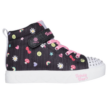 Load image into Gallery viewer, Skechers “Icon Party” Twinkle Toes High Top Sneakers: Size 10.5 to 2
