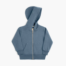 Load image into Gallery viewer, Mini Mioche Cozy Zip Hoodie in River: Size 1/2 to 13/14
