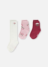 Load image into Gallery viewer, Deux Par Deux 3 Pack Socks: Size 3/4 to 10/12 Years
