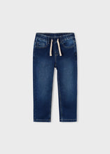 Load image into Gallery viewer, Mayoral Boys Dark Wash Denim Jogger: Size 3 to 9 Years
