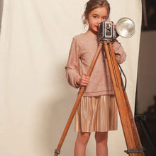 Load image into Gallery viewer, Dux Par Deux “Chic Occasions” Party Dress Pink and Gold: Size 2 to 12 Years
