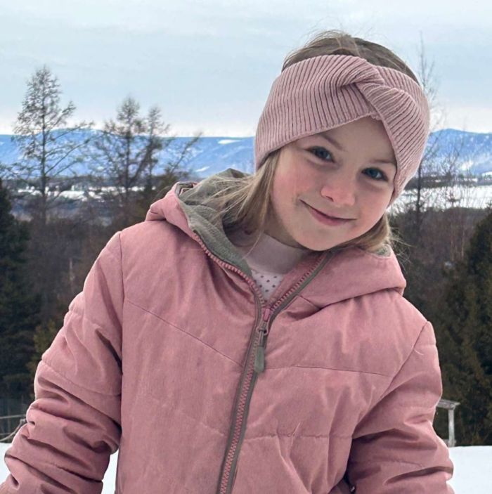 Calikids Knit Headband in Rose