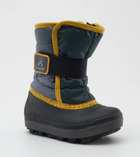 Load image into Gallery viewer, Kamik “Snowbug” Charcoal and Yellow Toddler Winter Boots : Size 5 to 10
