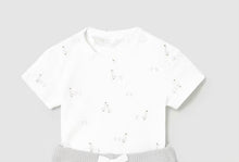 Load image into Gallery viewer, Mayoral Soft Cotton Onesie With Geese Print: Sizes 0M to 4-6M
