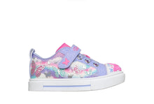 Load image into Gallery viewer, Skechers “Butterfly Sky” Twinkle Toes Sneakers: Size 11 to 1.5
