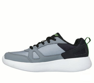 Skechers “Technix Pacer” Sneakers in Gray/Black: Size 1 to 5