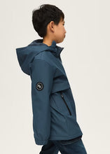Load image into Gallery viewer, Mayoral Water Proof Hooded Rain Jacket in Navy: Size 8 to 18Years
