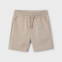 Load image into Gallery viewer, Mayoral Jogger Shorts in Sand: Size 2 to 9 Years

