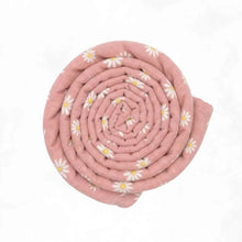 Load image into Gallery viewer, Extra Large Organic Cotton/ Bamboo Swaddle Blanket in Dusty Pink
