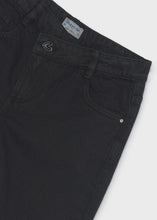 Load image into Gallery viewer, Mayoral Barrel 100% Cotton Denim in Black: Size 10 to 16 Years
