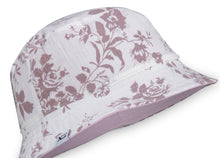 Load image into Gallery viewer, XS Unified Kids Reversible 100% Cotton Bucket Hats in Dusty Pink Floral: Size O/S Fits 2 to 8 Years
