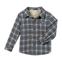 Load image into Gallery viewer, Me &amp; Henry “Adventurer” Plaid Shacket: Size 0/3M to 9/10 Years
