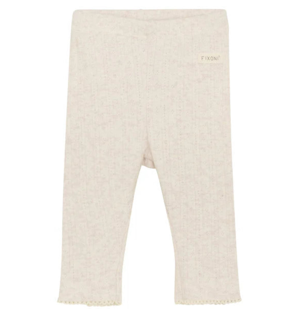 Fixoni Baby Neutral Pants Rib: Size 0-9 Months
